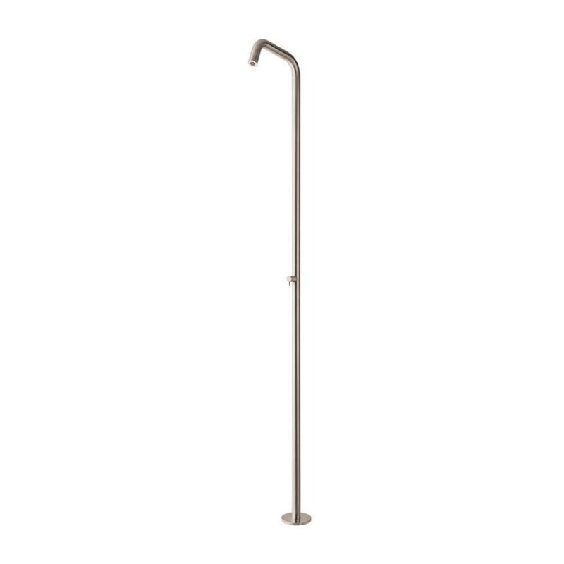 foto del prodotto colonna doccia in acciaio inox aisi316l con miscelatore monocomando idral m84dx 00000 cromato acciaio inox