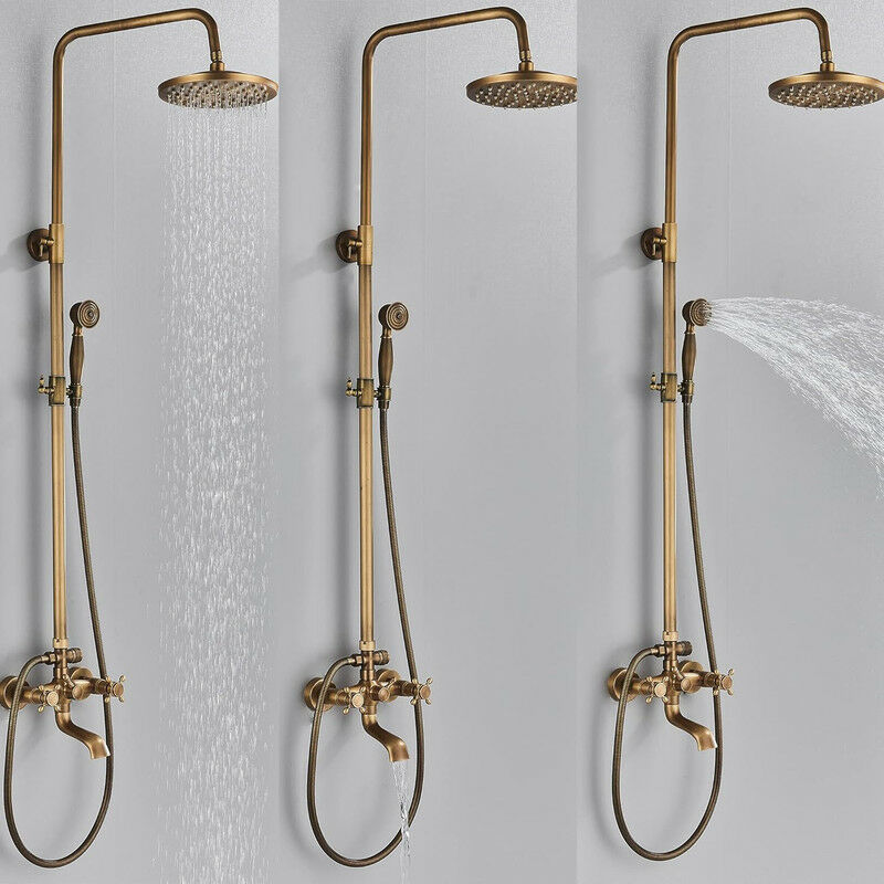 foto del prodotto colonna doccia miscelatore per vasca,acciaio inox sistema doccia,regolabili asta doccia saliscendi onyzpily