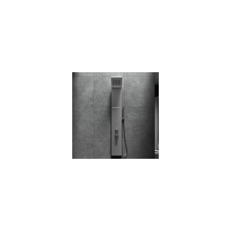 foto del prodotto colonna doccia pannello idromassaggio effetto cascata yh8122 madrid cromato