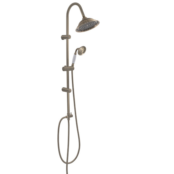 foto del prodotto colonna doccia regolabile serie liberty 1 getto gedy gysc10600 bronzo