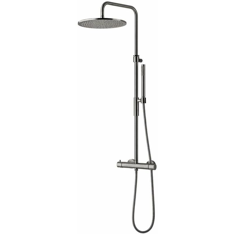 foto del prodotto colonna doccia termostatica soffione 300 mm paffoni zcol646kliqcr cromo termostatico