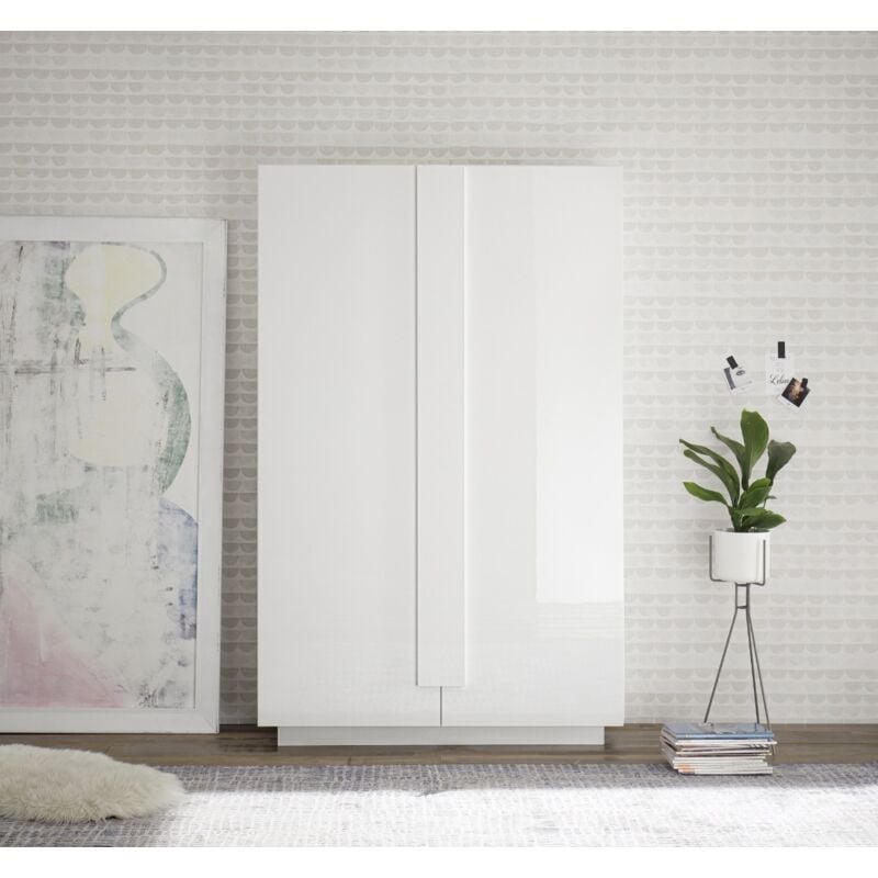 foto del prodotto colonna mod. jupiter cm 120x44 h. 193 bianco lucido