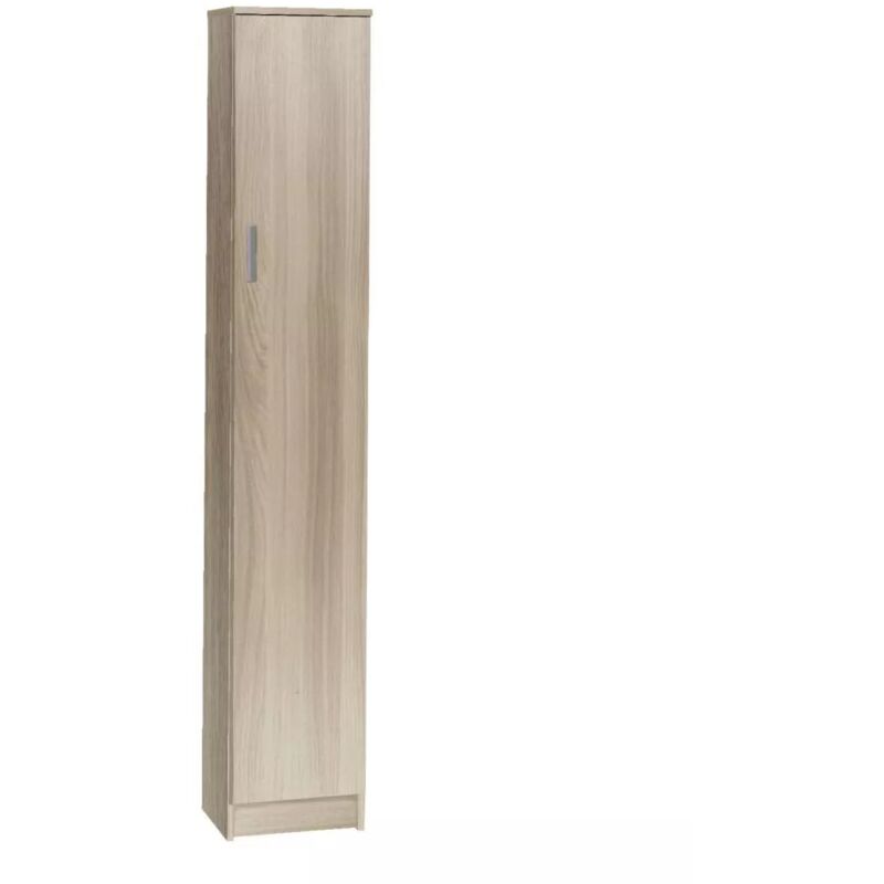 foto del prodotto colonna multiuso olmo chiaro, 31x34x183 cm