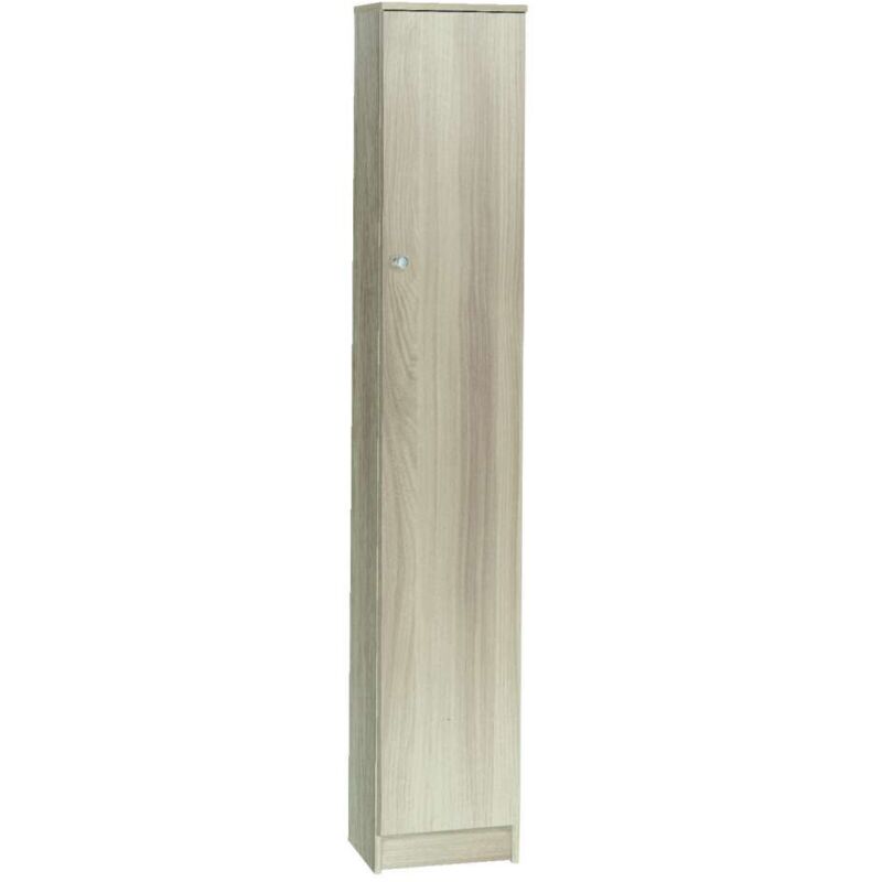 foto del prodotto colonna multiuso olmo chiaro struttura 16 mm 3 ripiani regolabili sarmog