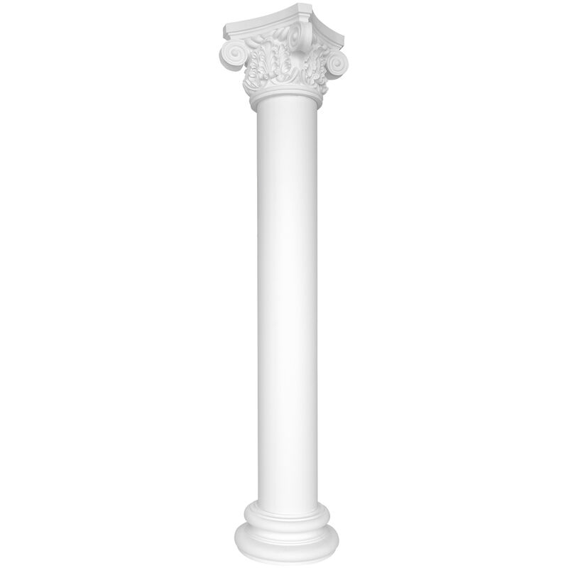 foto del prodotto colonna rotonda scanalata antiurto selezione set 300mm n3230 rotondo, set completo