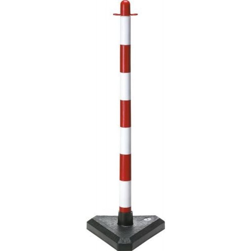 foto del prodotto colonna segnaletica paletto con base altezza cm.90 catena segnaletica 21309 