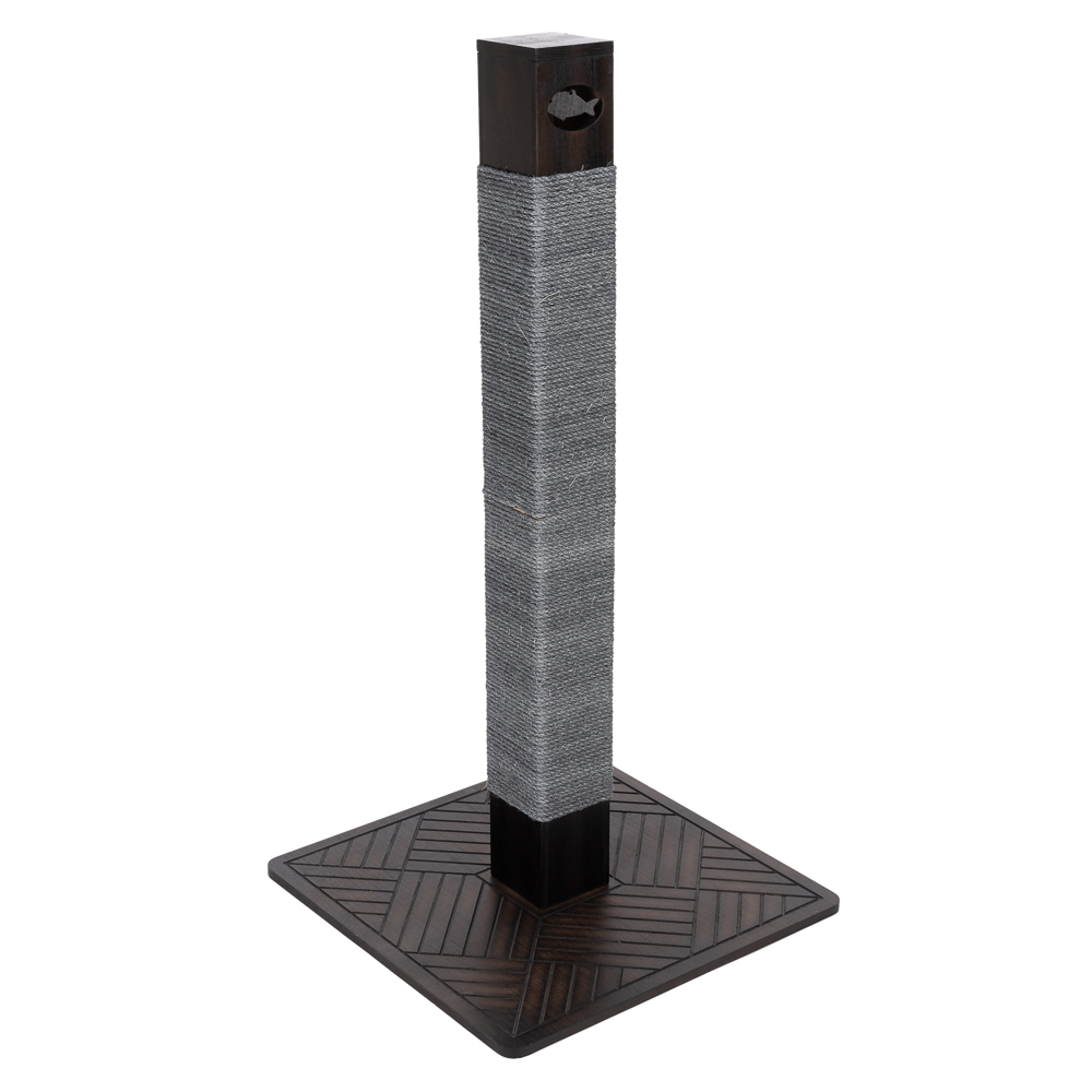 foto del prodotto colonna tiragraffi modern living sered marrone scuro grigio