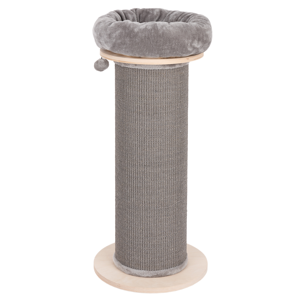 foto del prodotto colonna tiragraffi natural paradise jasmine s grigio chiaro