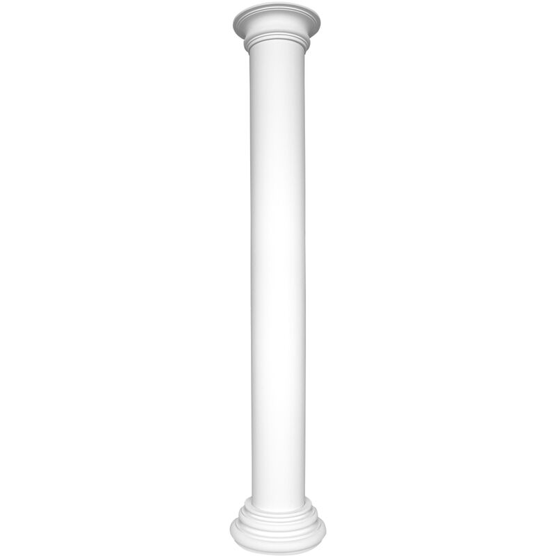 foto del prodotto colonne e mezze colonne rotonde lisce stucco 240mm selezione n3224 rotondo, base