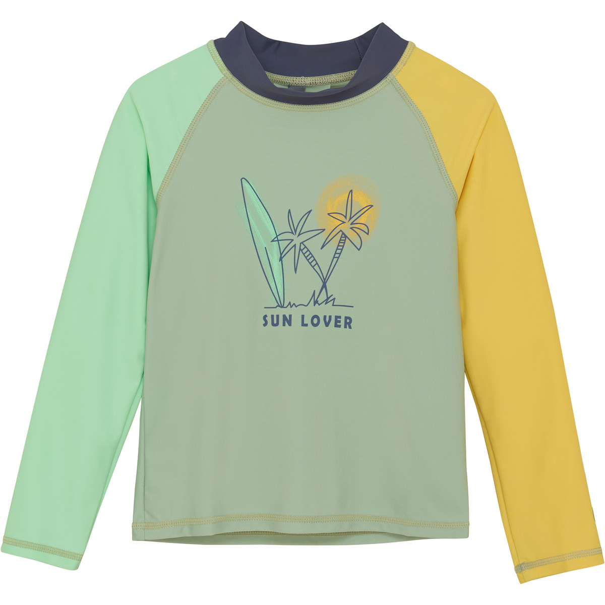 foto del prodotto color kids bambino maglia a manica lunga chest print uv