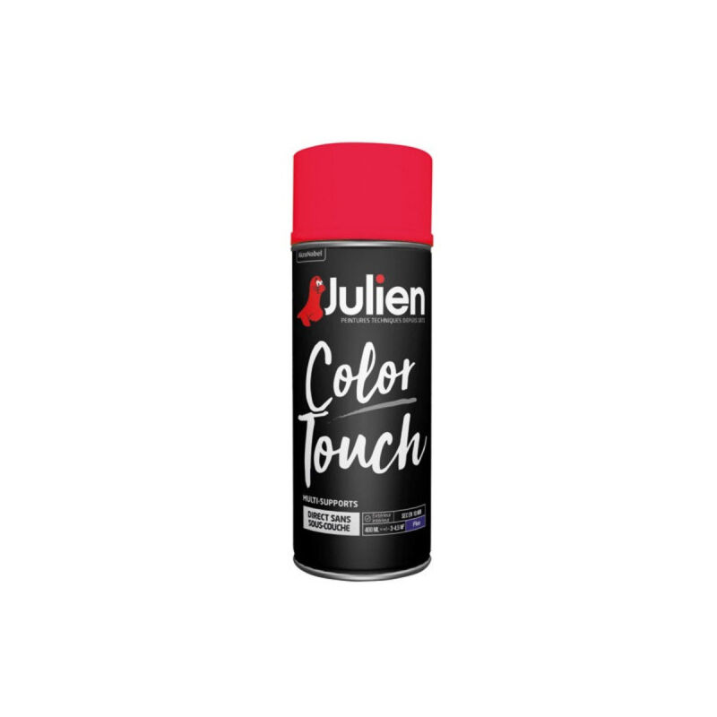 foto del prodotto color touch vernice spray rosa fluorescente 400 ml julien