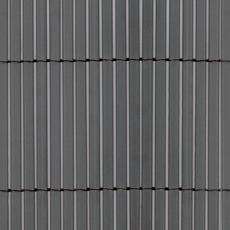 foto del prodotto colorado 1,00x5 m grigio, canniccio sintetico a canne intere da 7mm, schermante frangivista in pvc per giardino, balcone e terrazza tenax
