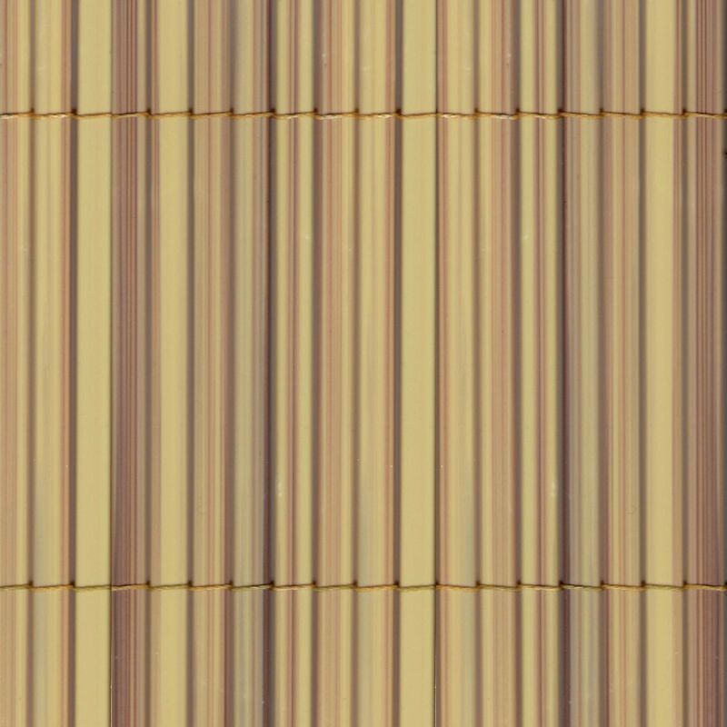 foto del prodotto colorado 1,50x5 m naturale, canniccio sintetico a canne intere da 7mm, schermante frangivista in pvc per giardino, balcone e terrazza tenax