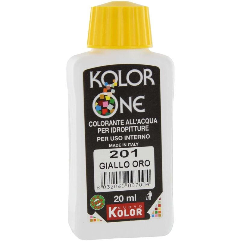 foto del prodotto colorante kolor one ml.20 n.201 giallo oro 12 pz