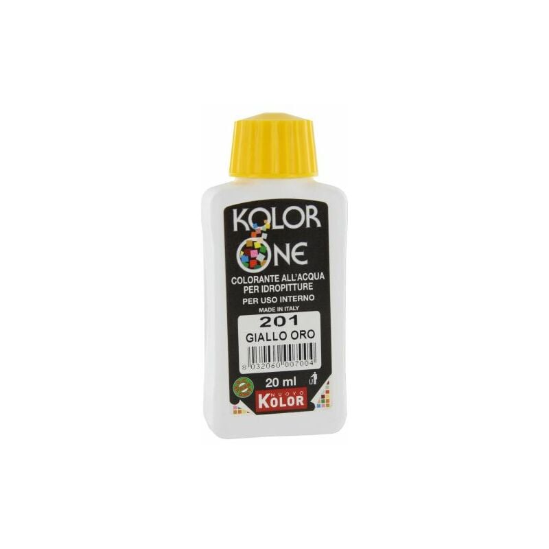 foto del prodotto colorante kolor one ml.20 n.201 giallo oro 12 pz