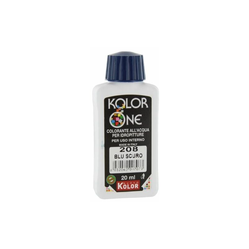foto del prodotto colorante kolor one ml.20 n.208 blu scuro