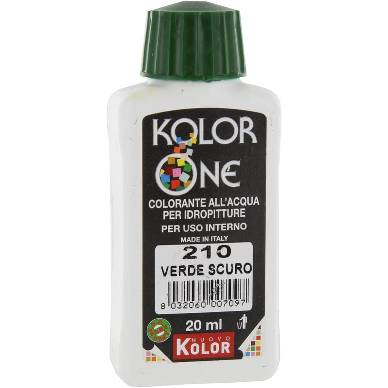 foto del prodotto colorante kolor one ml.20 n.210 verde scuro