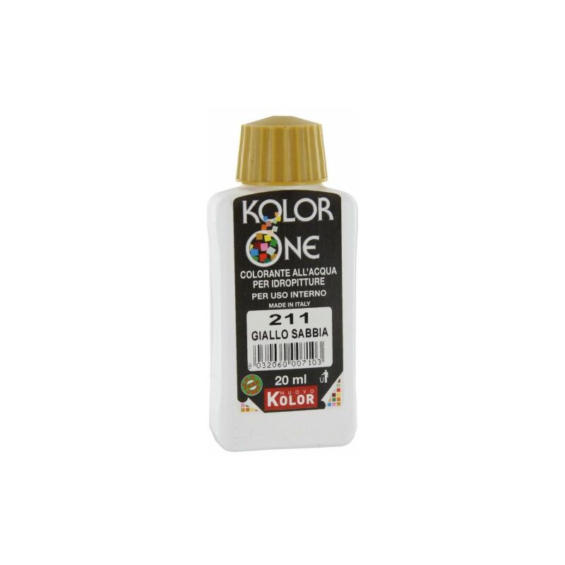 foto del prodotto colorante kolor one ml.20 n.211 giallo sabbia