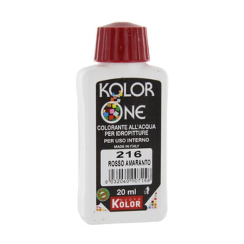foto del prodotto colorante kolor one ml.20 n.216 rosso amaran.. prezzo per 1 pezzo.