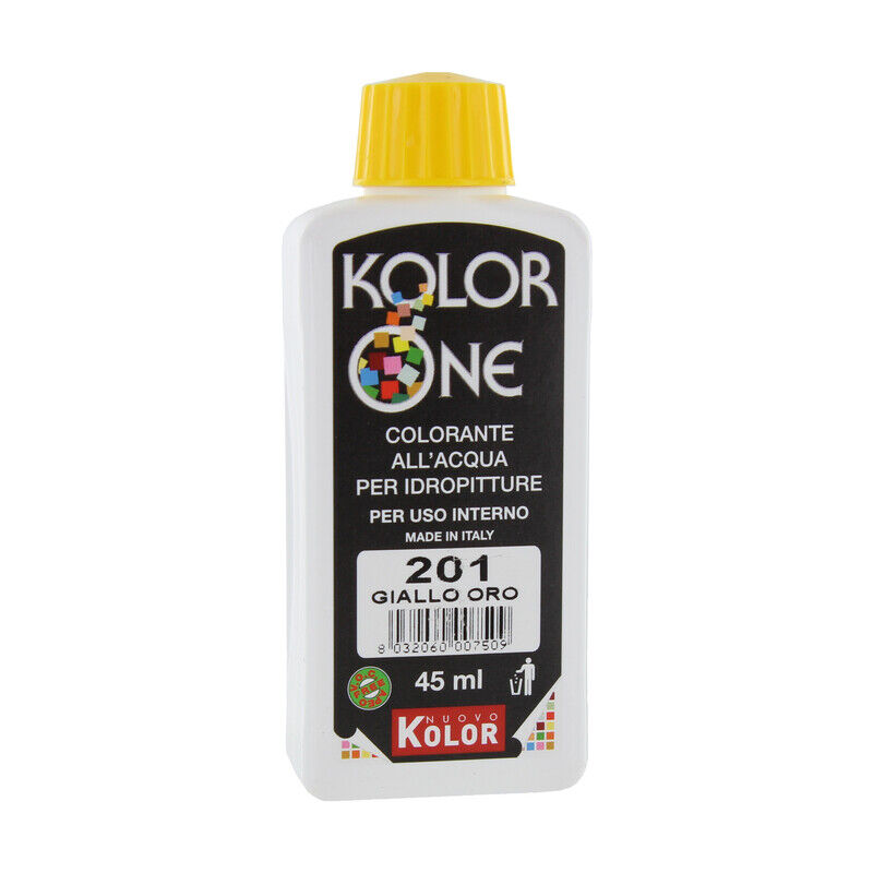 foto del prodotto colorante kolor one ml.45 n.201 giallo oro. prezzo per 1 pezzo.