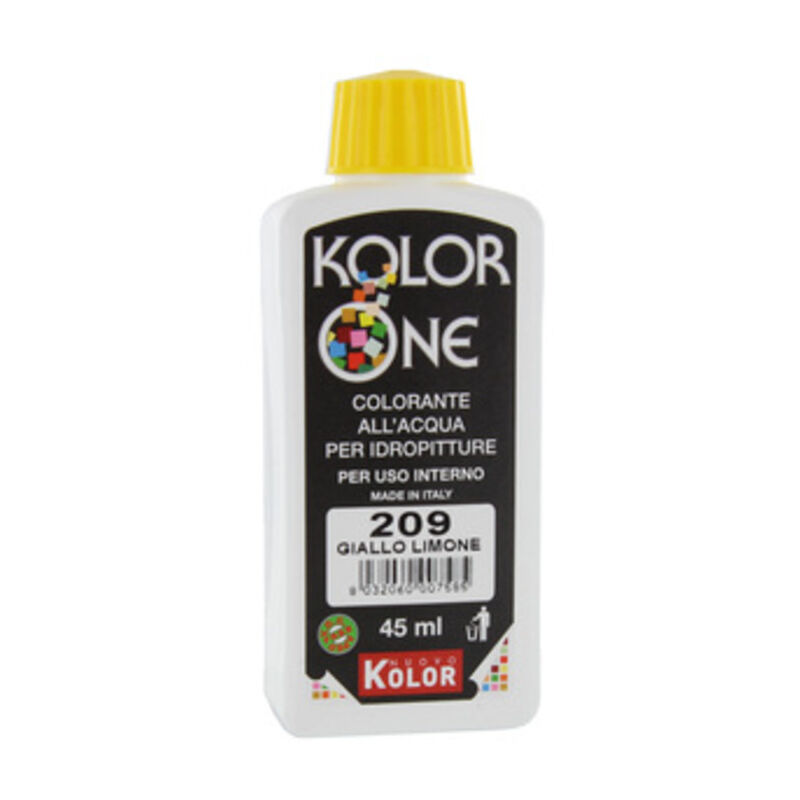 foto del prodotto colorante kolor one ml.45 n.209 giallo limone. prezzo per 1 pezzo.
