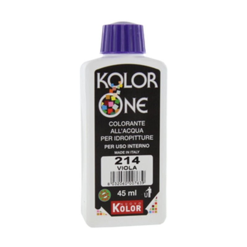 foto del prodotto colorante kolor one ml.45 n.214 viola. prezzo per 1 pezzo.