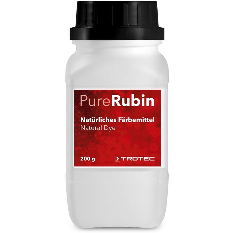 foto del prodotto colorante naturale rosso purerubin 200 g trotec