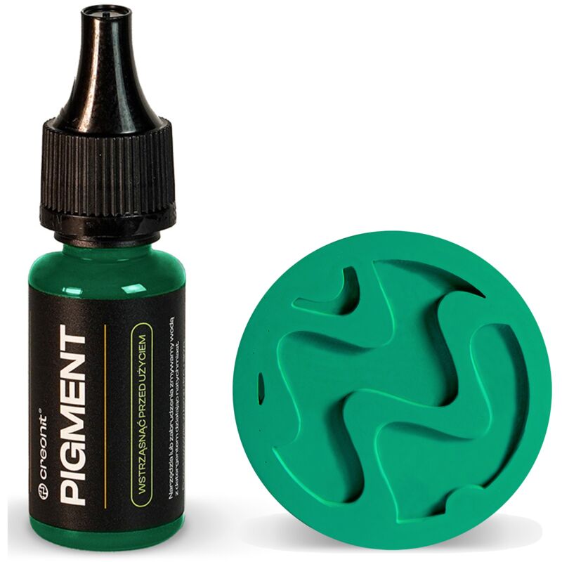 foto del prodotto colorante per intonaco polimerico 10ml creonit pigmento verde foresta 133