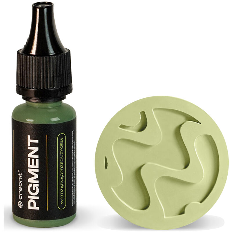 foto del prodotto colorante per intonaco polimerico 10ml creonit pigmento verde reseda 027