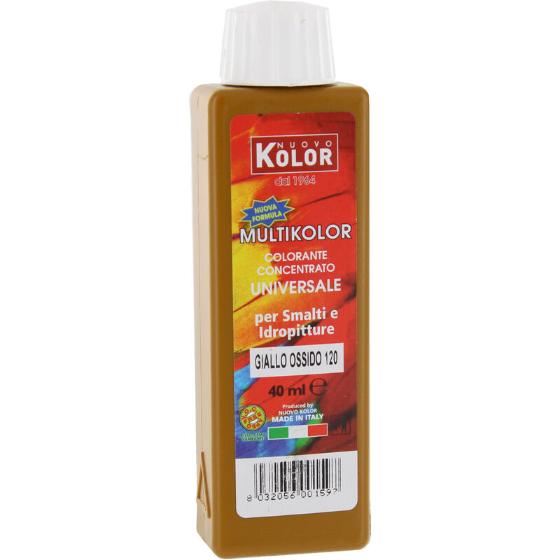 foto del prodotto colorante universale ml.40 giallo ocra 120rl