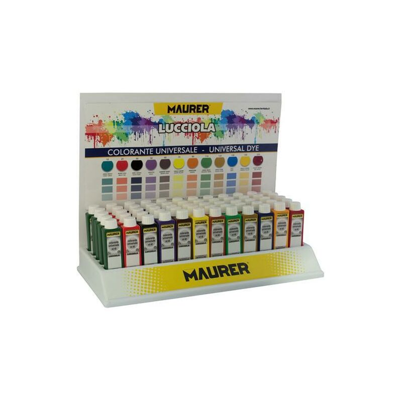 foto del prodotto colorante universale ml.40 lucciola arancio maurer