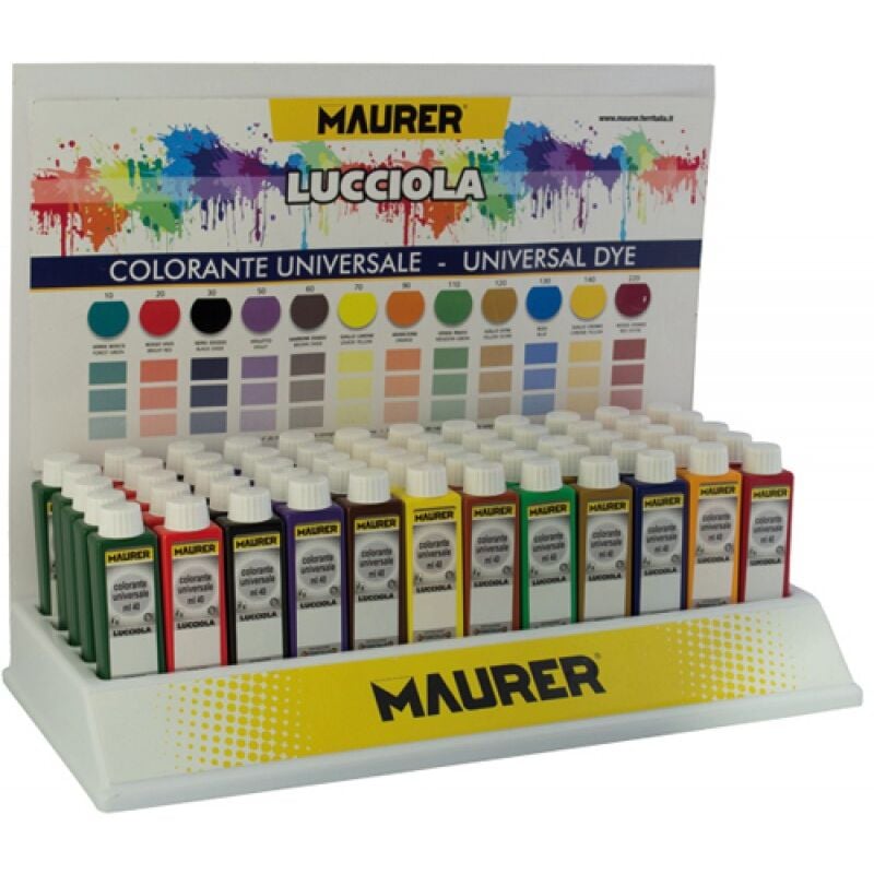 foto del prodotto colorante universale ml.40 lucciola giallo cromo maurer