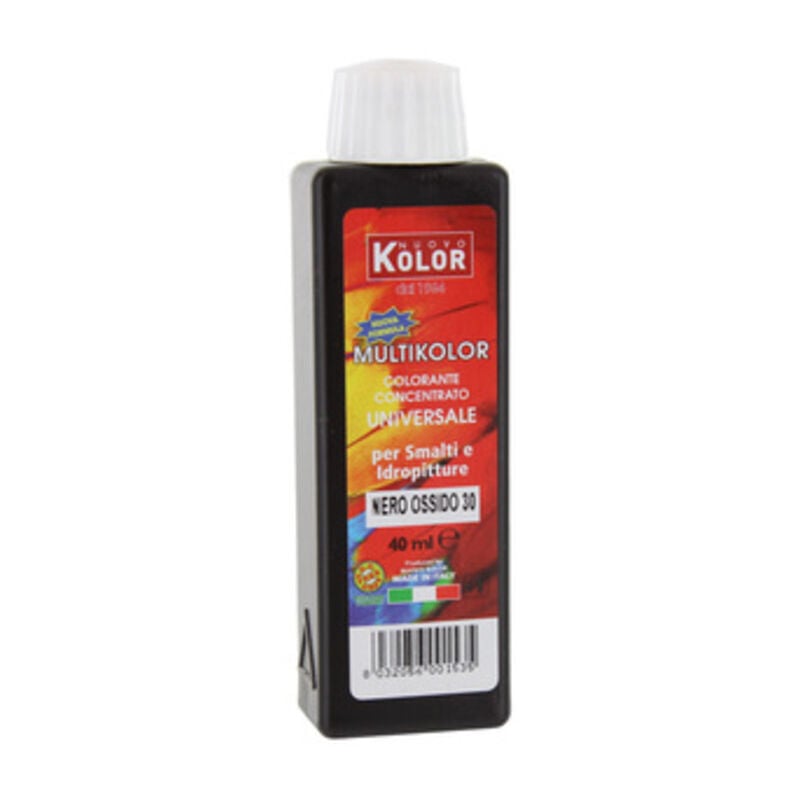 foto del prodotto colorante universale ml.40 nero ossido 30rl. prezzo per 1 pezzo.