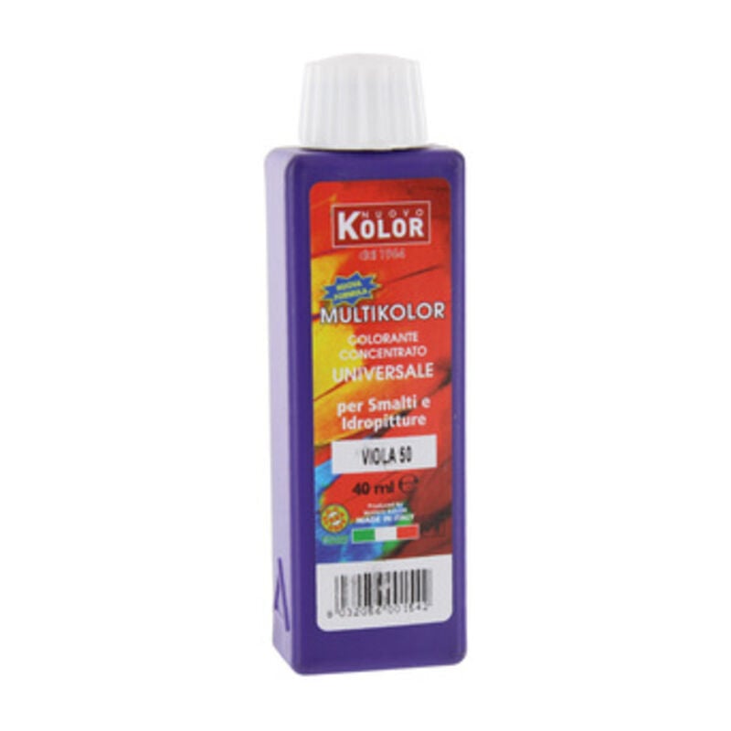 foto del prodotto colorante universale ml.40 viola 50rl. prezzo per 1 pezzo.