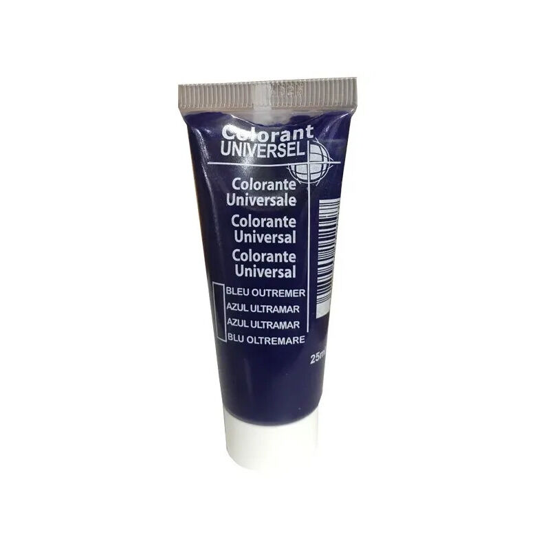 foto del prodotto colorante universale, tubo da 25 ml, blu oltremare.