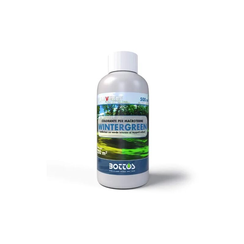 foto del prodotto colorante verde wintergreen macroterme 500 ml bottos protezione antidisseccante