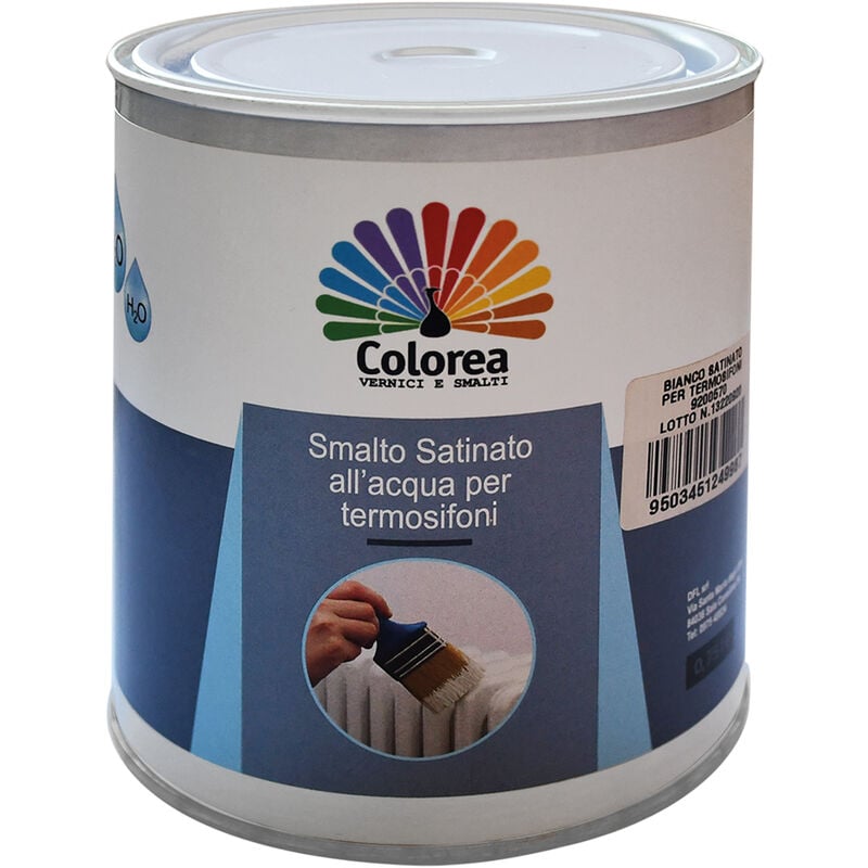 foto del prodotto colorea smalto per caloriferi ml. 750 bianco satinato