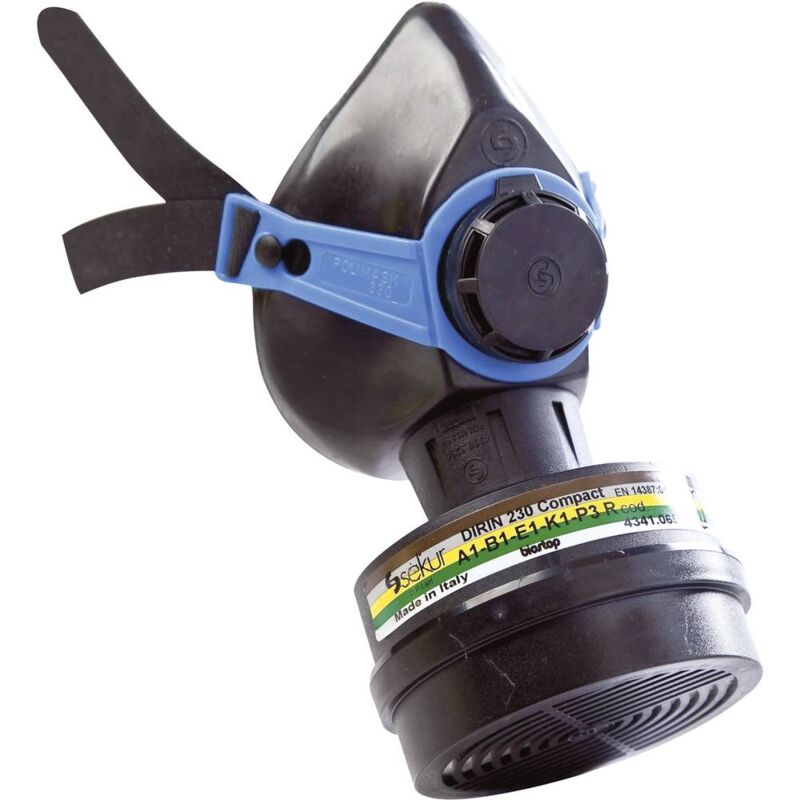 foto del prodotto colorex 133 335 respiratore a semimaschera a1b1e1k1 p3r d en 140, en 14387 din 140, din 14387 ekastu