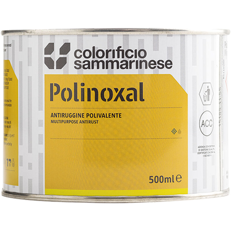 foto del prodotto colorificio sammarinese antiruggine sintetica fina lt. 2,5 grigia