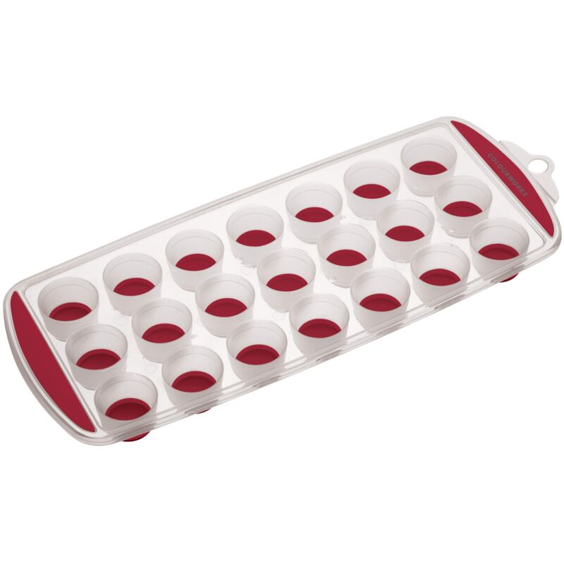 foto del prodotto colourworks kitchen craft stampo per cubetti di ghiaccio, flessibile