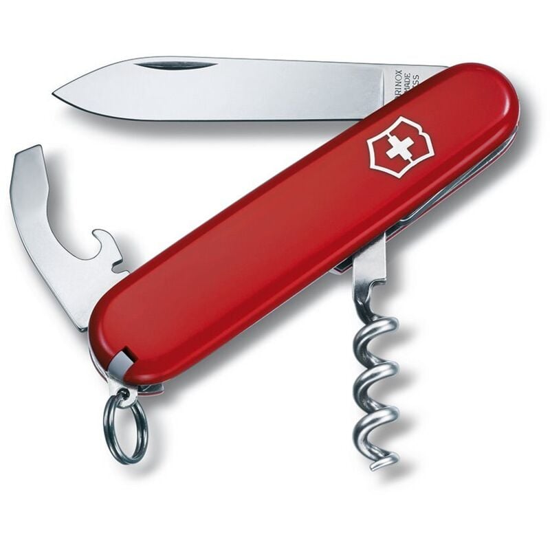 foto del prodotto coltello cameriere 9 funzioni victorinox rosso