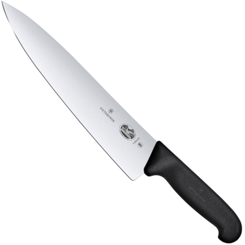 foto del prodotto coltello da cucina universale con lama fibrox larga, lunghezza 250 380 mm