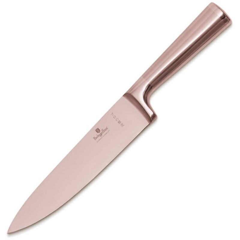 foto del prodotto coltello da cuoco in acciaio berlinger haus 22cm bh 2934 oro rosa