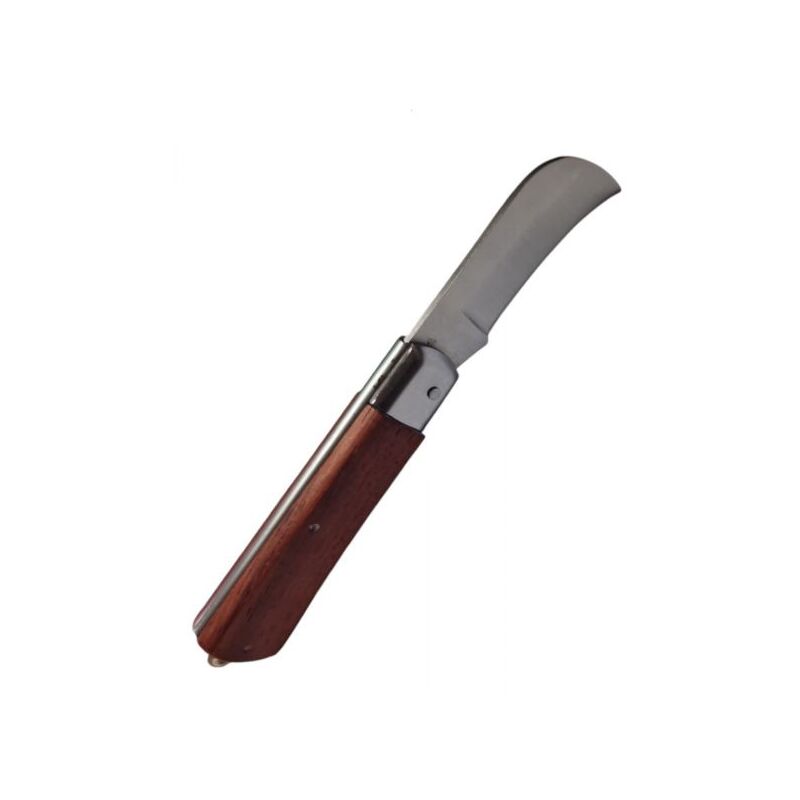 foto del prodotto coltello da innesto pieghevole da giardino coltello da potatura lama in acciaio