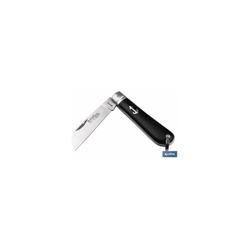 foto del prodotto coltello da marinaio da 8 cm. pappagallo dal becco a foglia