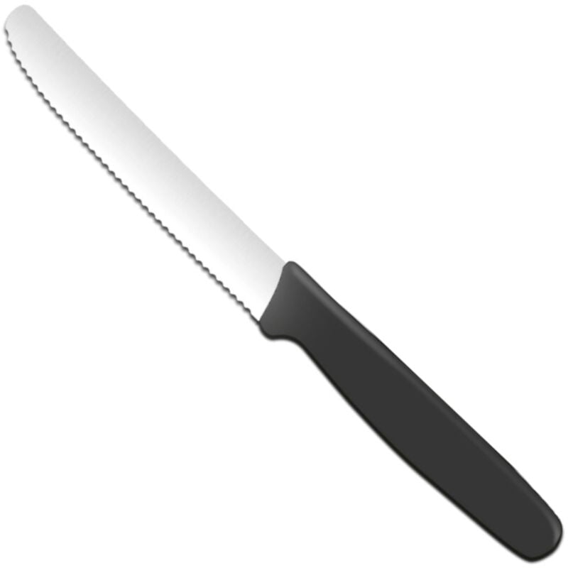 foto del prodotto coltello multiuso seghettato 112 211 mm nero