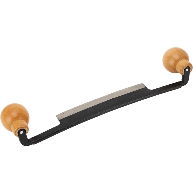 foto del prodotto coltello per la lavorazione del legno a trazione dritta, utensile da taglio con impugnatura in legno antiscivolo, lama affilata in acciaio al
