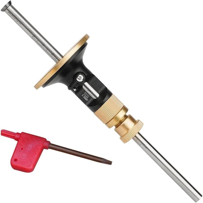 foto del prodotto coltello per marcatura del legno strumento per lavorazione del legno ruota per marcatura strumento per marcatura con regolazione fine sollbry