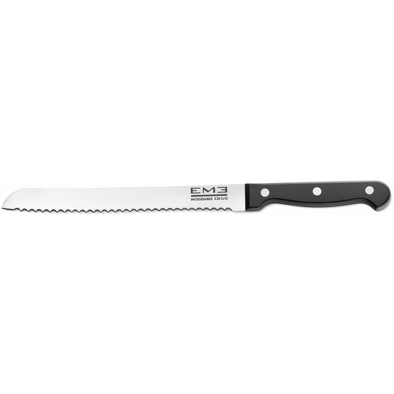 foto del prodotto coltello per pane lama 20 cm manico in pom rivettato eme rodeo