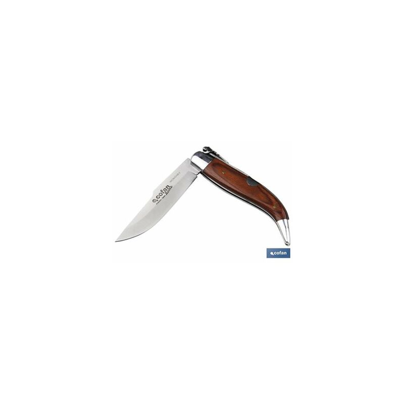 foto del prodotto coltello per piastrelle classico con 8 cm. foglia